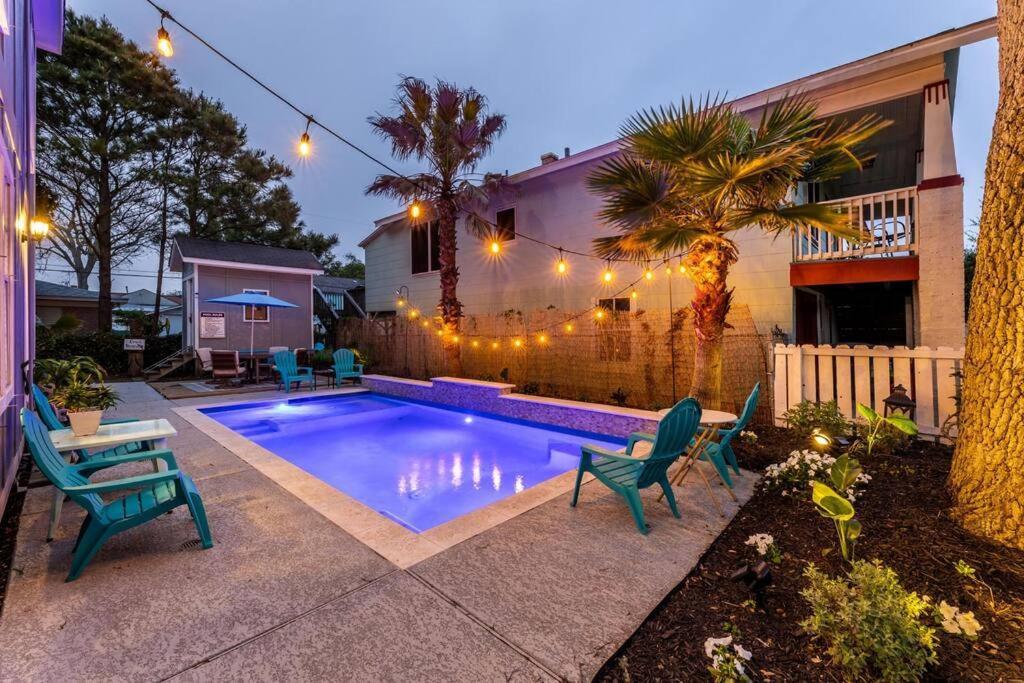 5/3 With A Heated Pool 2 Min From Beach, Updated Galveston Extérieur photo
