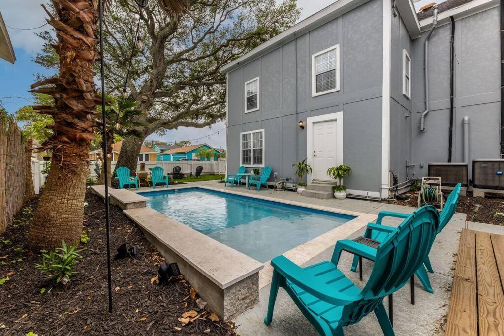 5/3 With A Heated Pool 2 Min From Beach, Updated Galveston Extérieur photo
