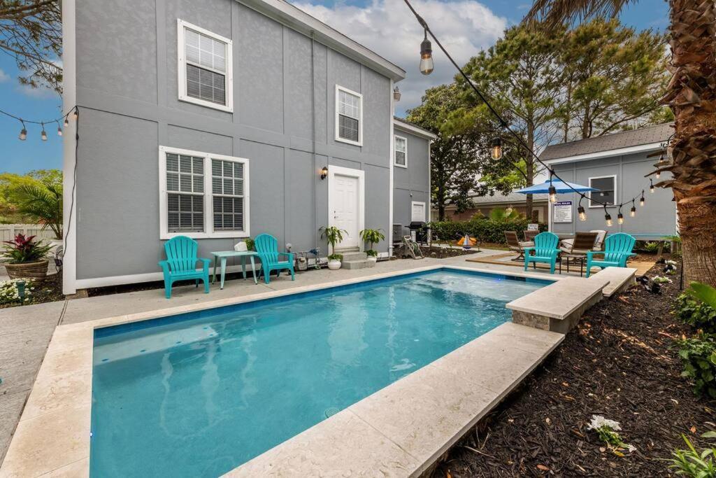 5/3 With A Heated Pool 2 Min From Beach, Updated Galveston Extérieur photo